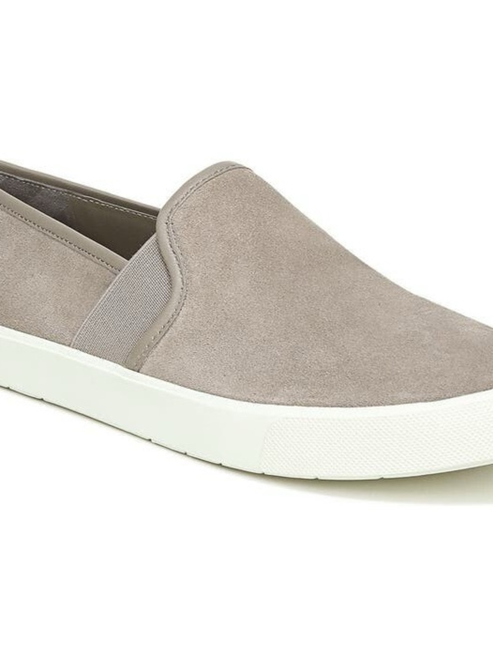 Vince Women's Preston Slip-On Sneaker Hazel-Stone Taupe Size 6.5/ 36.5 Suede
